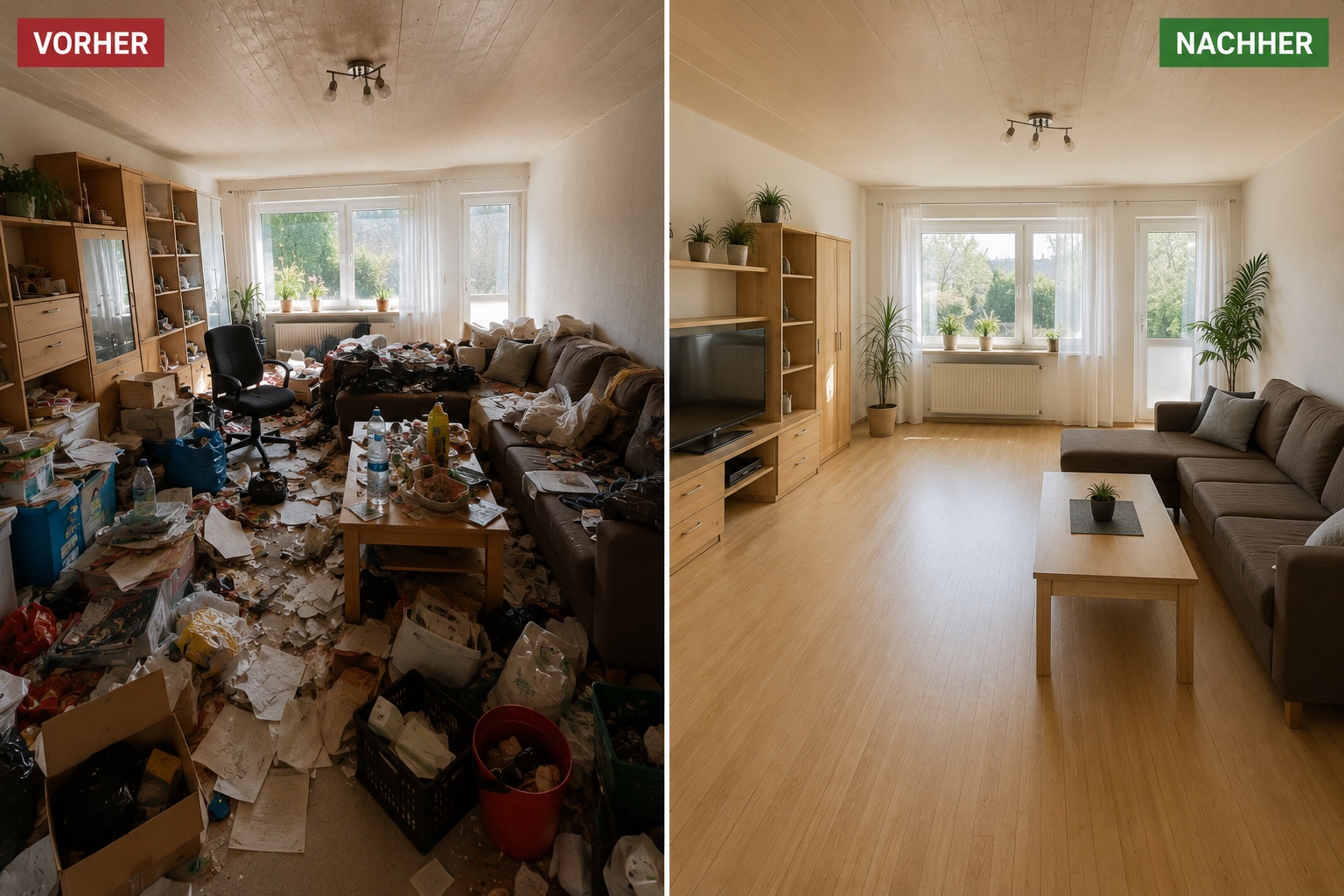 Projektbeispiel Wohnungsentrümpelung